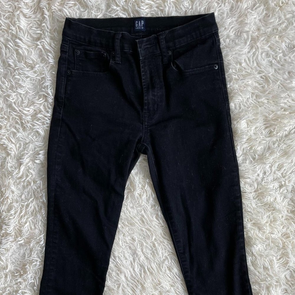 GAP Jet Black Skinny Jean